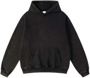 Acid Wash Oversized Mens Hoodies Vintage Hoodie for Men Women Streetwear Hoodies Jacket Zip Up Sweatshirt