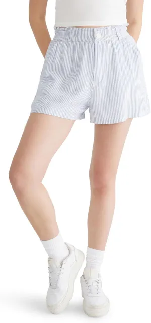 AEROPOSTALE Women's High-Rise Linen Shorts