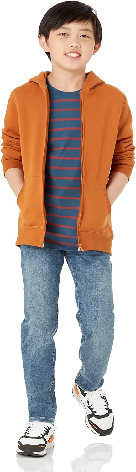 Amazon Essentials Hoodies - Boys' Zip-Up Sweatshirt