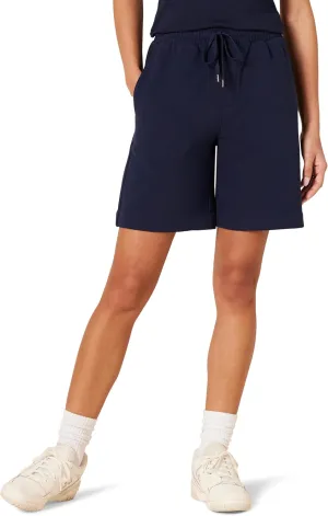 Amazon Essentials Women's Fleece High Rise Bermuda Shorts, Plus Size Available