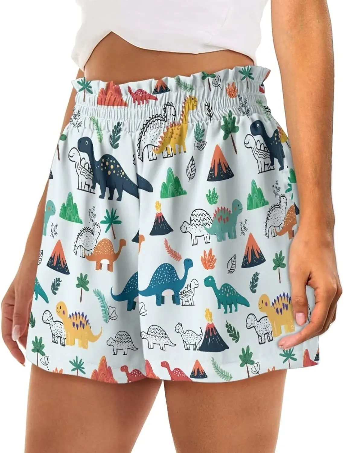Beauty Collector Workout Shorts Women High Rise Gym Running Short Pants