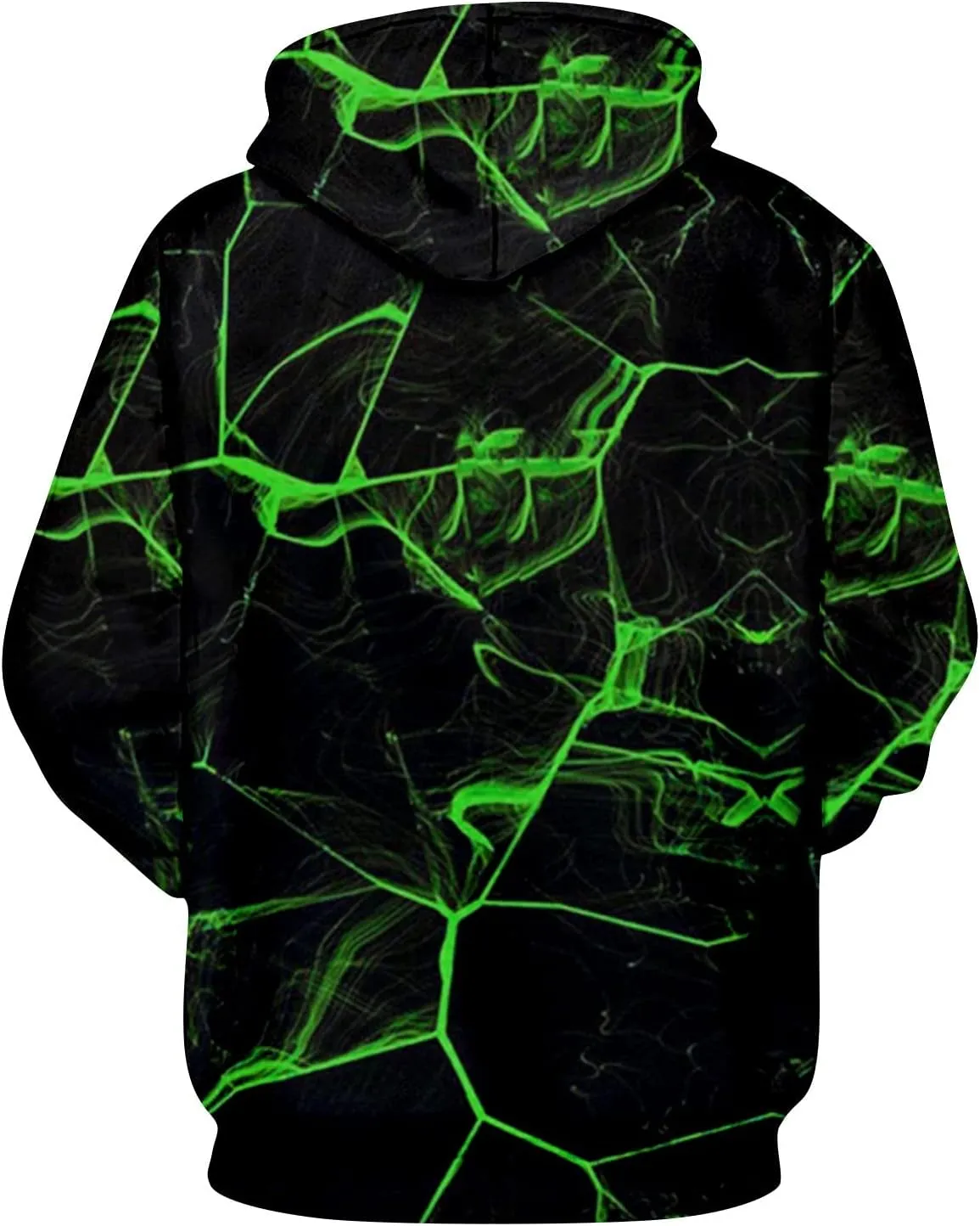 Big And Tall Hoodies For Men Mens Hooded Sweatshirt Casual 3D Printed Long Sleeve Pullover Loose Hoodie Top Happy Hoodies