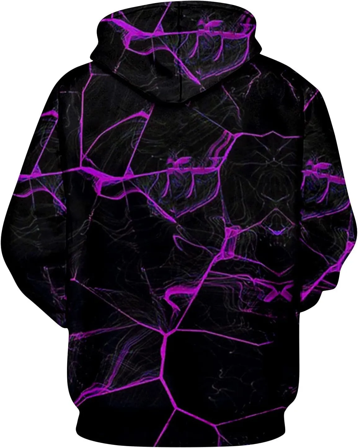 Big And Tall Hoodies For Men Mens Hooded Sweatshirt Casual 3D Printed Long Sleeve Pullover Loose Hoodie Top Happy Hoodies