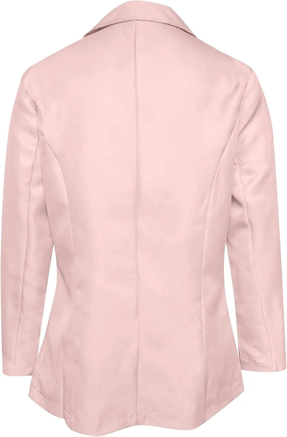 Blazers for Women 2024 Fall Trendy Open Front Oversized Cardigan Jacket Long Sleeve Single Breasted Work Casual Suits