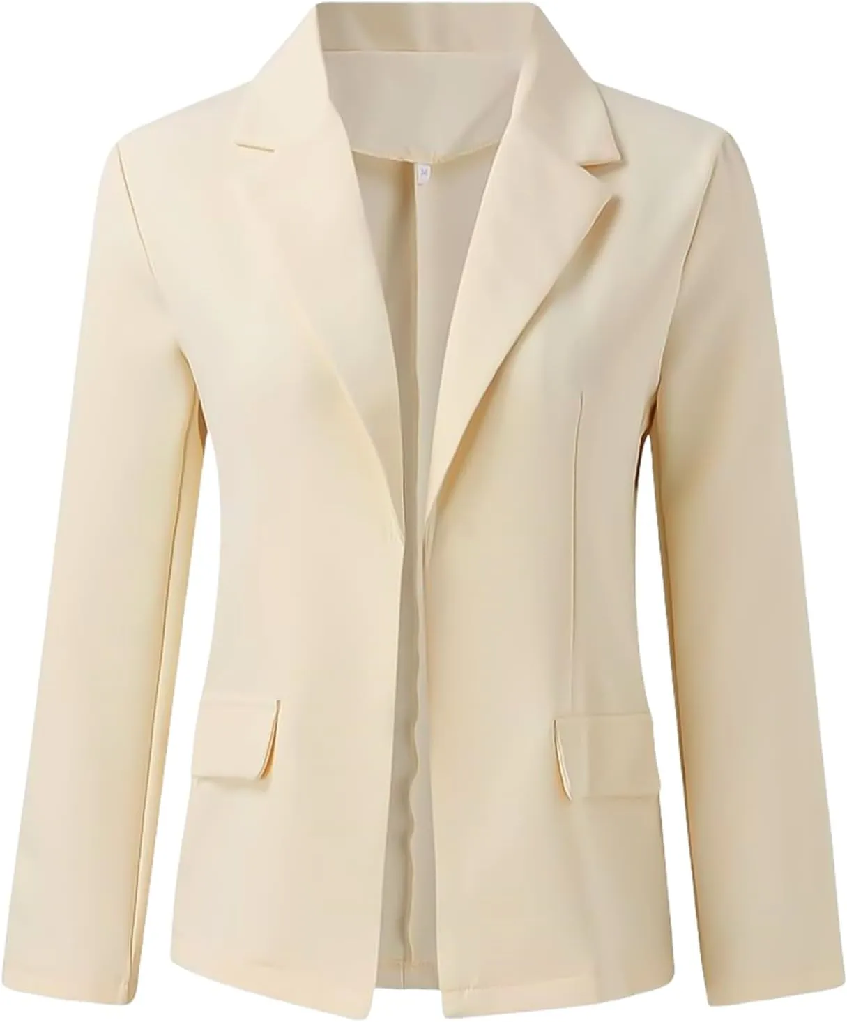 Blazers for Women Business Casual Jackets Open Front Long Sleeve Cardigan Professional Work Suit Jacket Lapel Outfits