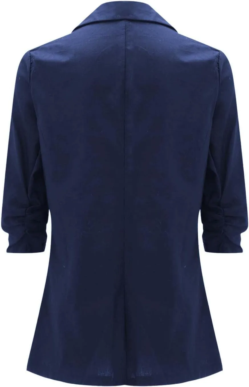Blazers for Women Business Casual Long Sleeve Jacket Open Front Work Office Blazers Lightweight Jackets Outfits