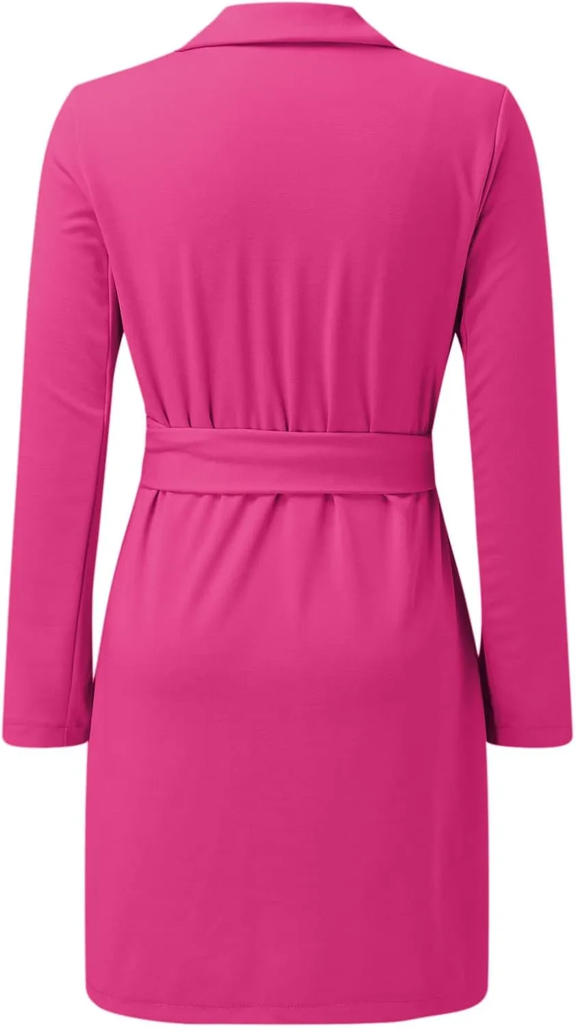 Business Suits for Women 2024 Office Women's Blazers Open Front Prtite Winter Jacket Loose Oversized Cardigan