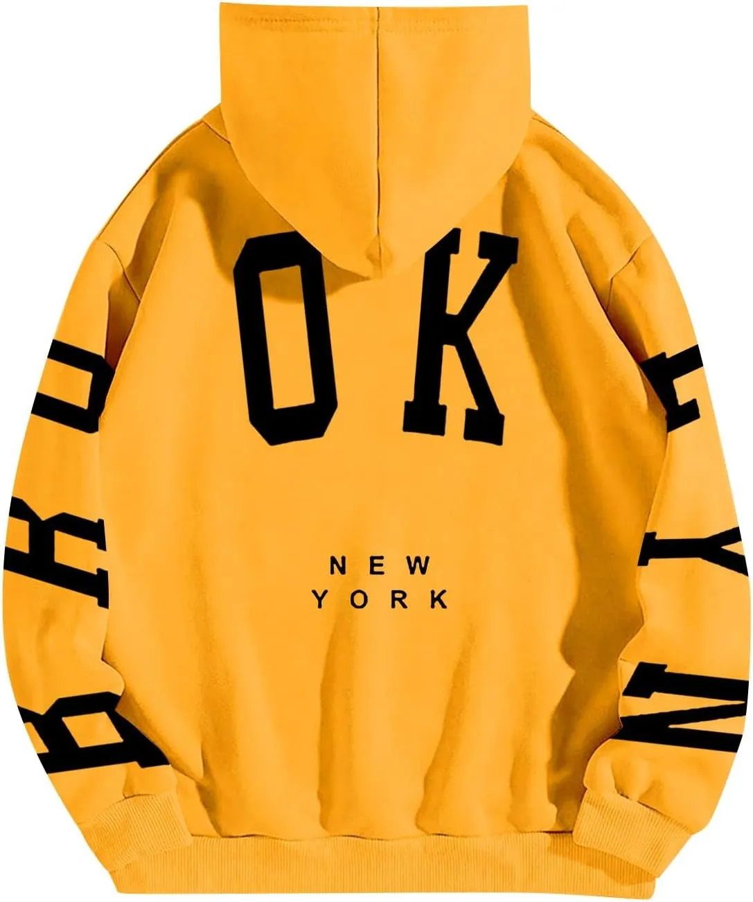 Fall Clothes 2024 Trendy Outfits Letter Printed Hoodie V Neck Fleece Sweatshirts Oversized Sweatshirt for Women