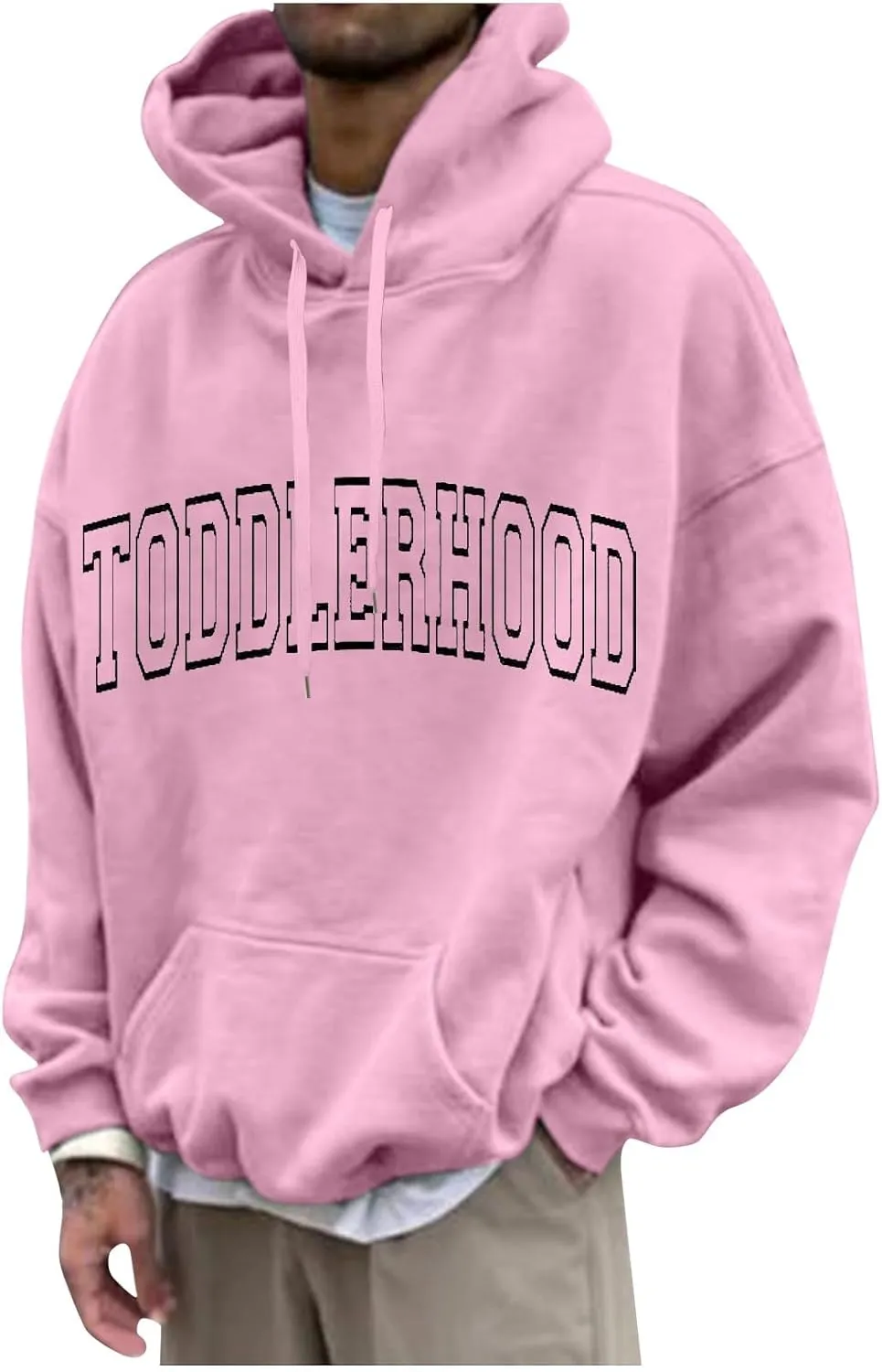 Fashion Hoodies Mens Plus Size Casual Sweatshirts Long Sleeve Printed Outdoor Fall Winter 2024 Sweatshirt