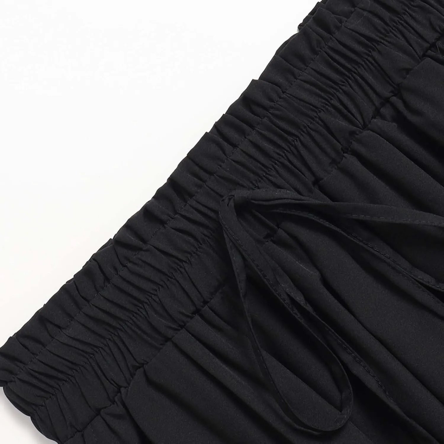 Flowy Skirts with Pockets for Women Long Midi Length Casual Skirt for Beach Party Holiday Drawstring Maxi Summer Skorts