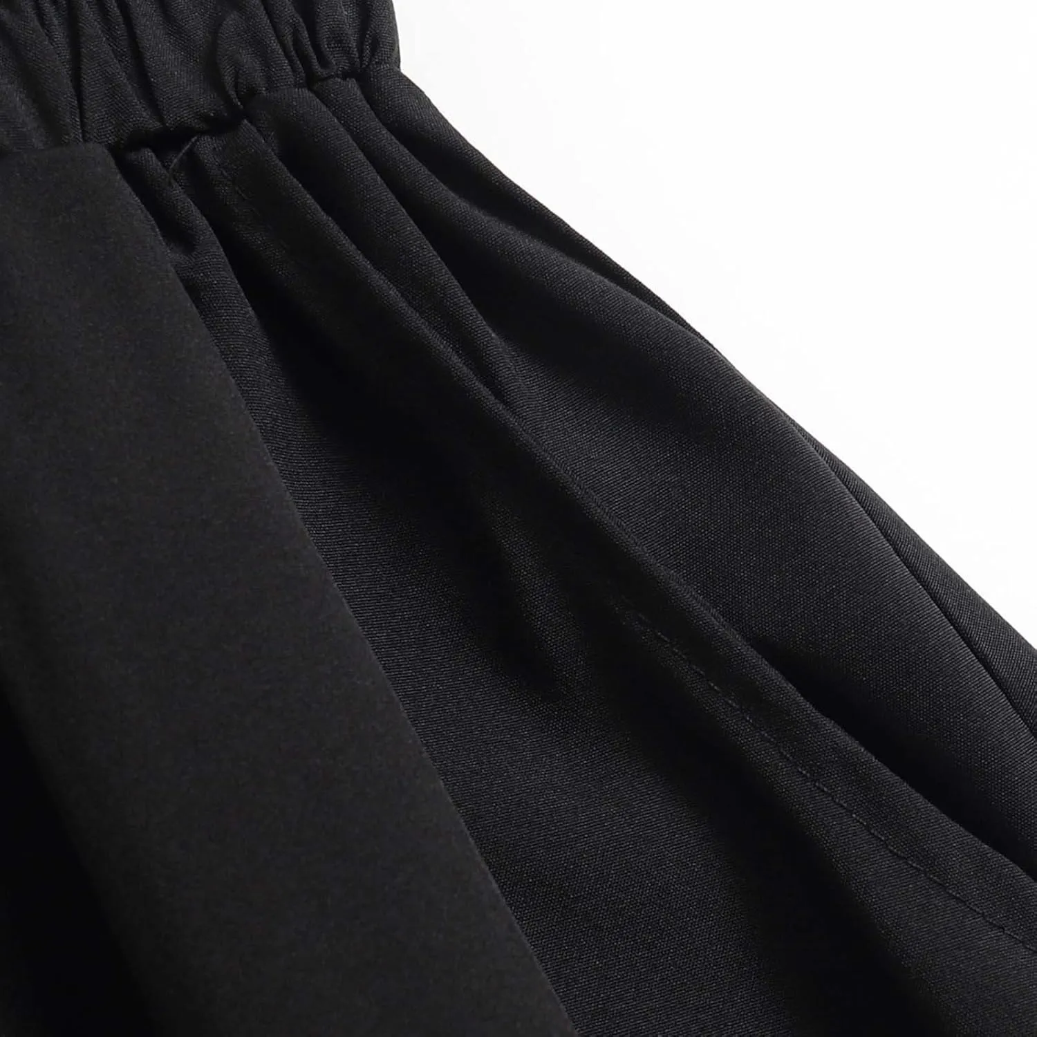 Flowy Skirts with Pockets for Women Long Midi Length Casual Skirt for Beach Party Holiday Drawstring Maxi Summer Skorts