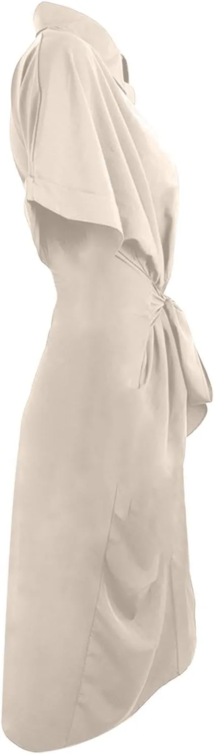 Formal Shirt Dresses for Women 2025 Vacation Fashion Spring Wedding Guest Dress Wedding Guest Summer Teacher Outfits