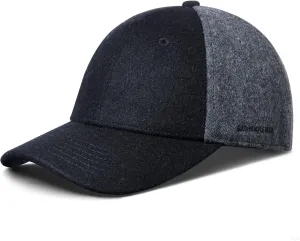 GADIEMKENSD Winter Baseball Caps Structured Wool Blend Hat