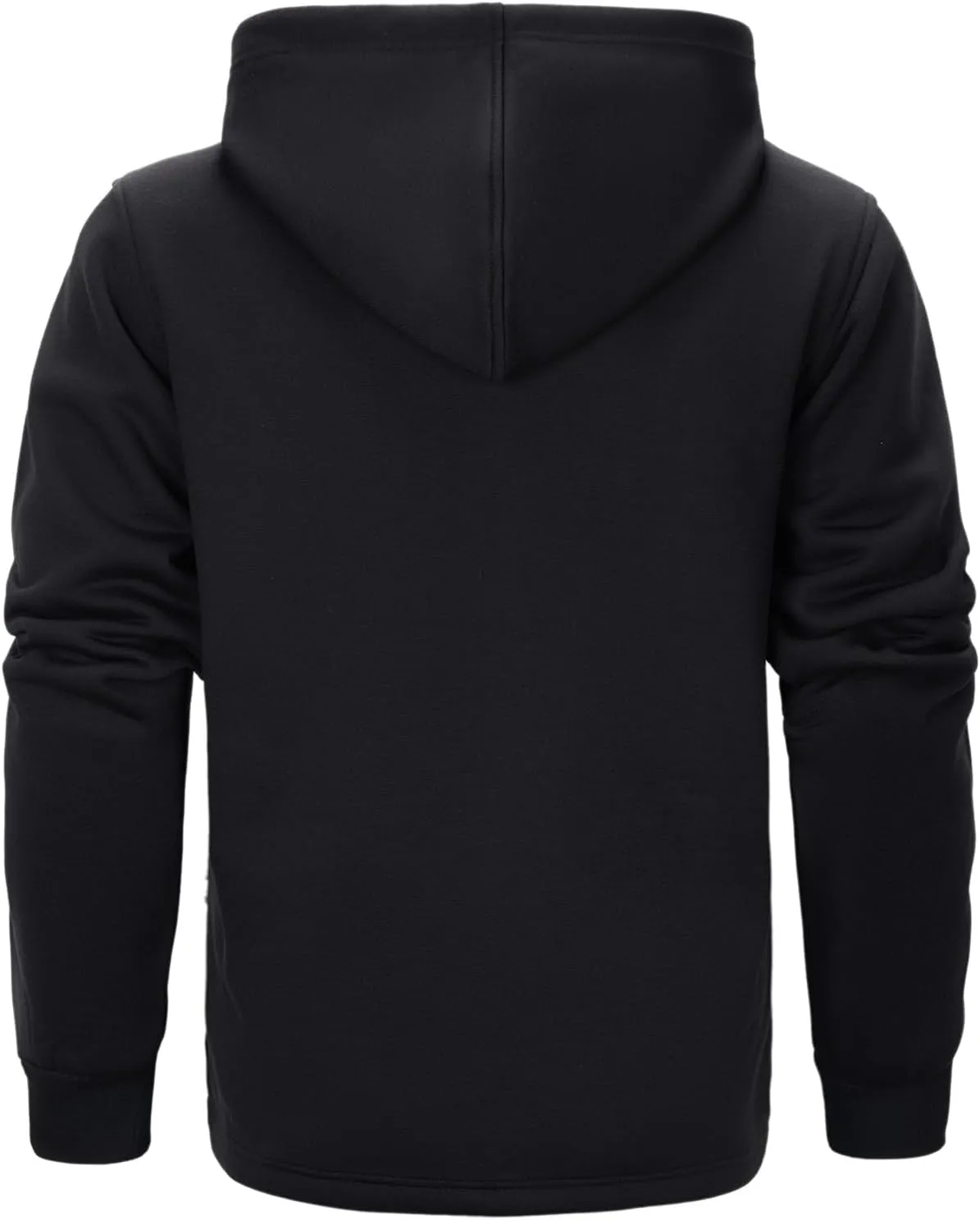 Hoodies for Men Casual Long Sleeve Mens Zip up Hoodies Hooded Fleece Sweatshirts with Pocket