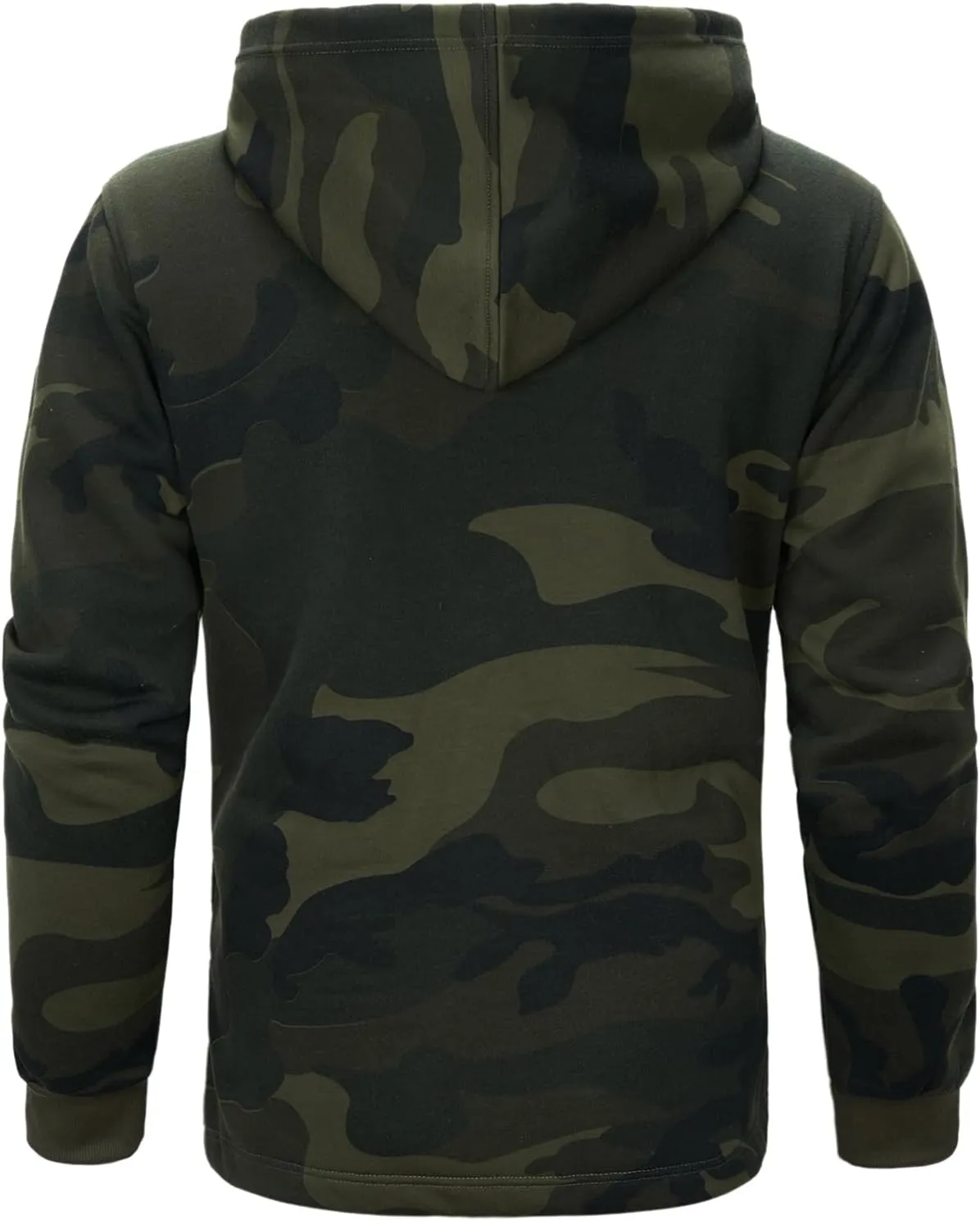 Hoodies for Men Casual Long Sleeve Mens Zip up Hoodies Hooded Fleece Sweatshirts with Pocket