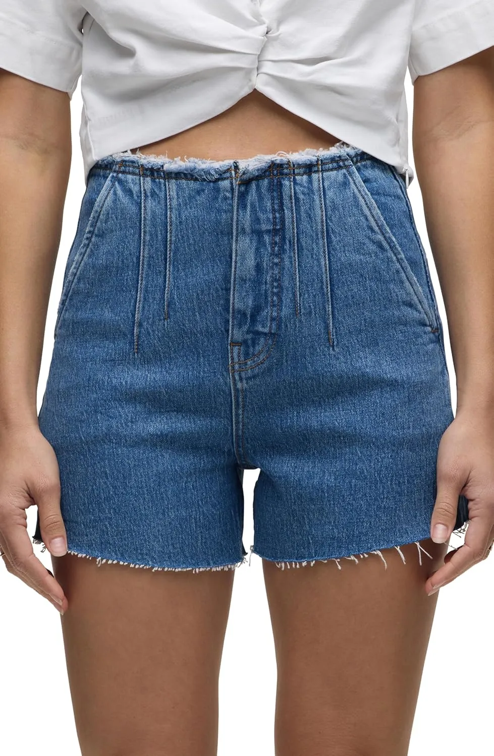 HUDSON Women's Harlow High-Rise Denim Short