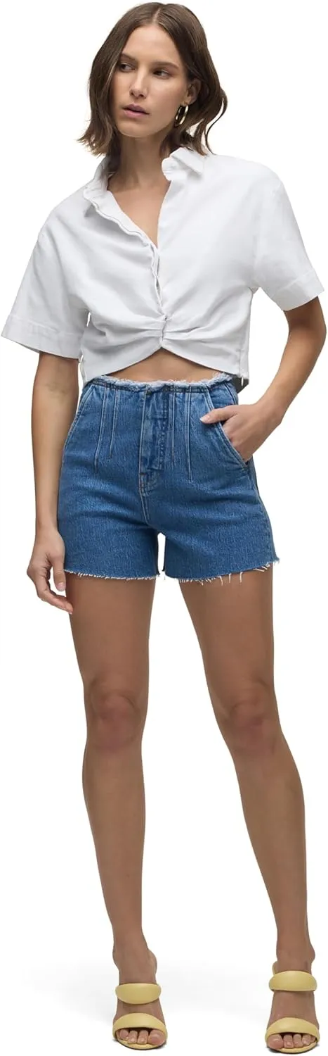 HUDSON Women's Harlow High-Rise Denim Short