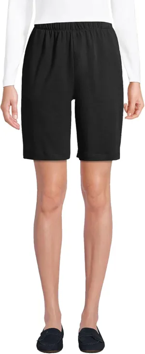 Lands' End Women's Sport Knit High Rise Shorts