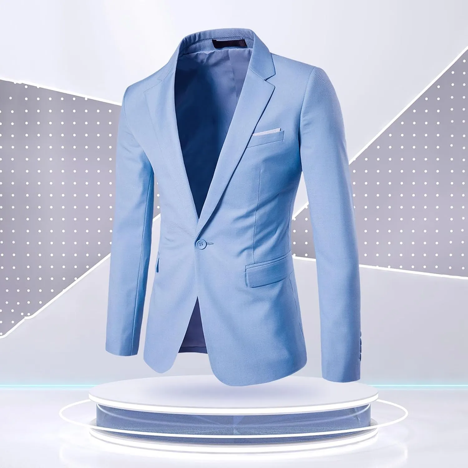 LCMTWX Blazers For Men 2024 Button Slim Fit Sport Coat Business Daily Mens Black Suit Jacket Coats For Men Mens Hugh