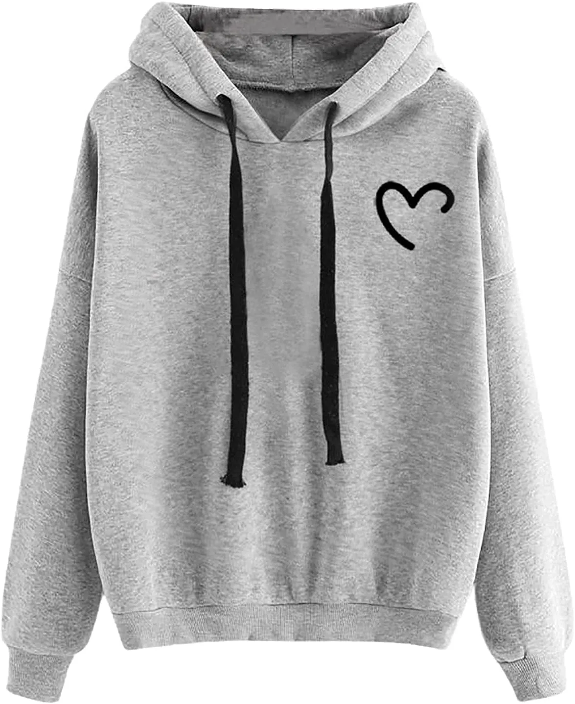 LCMTWX Casual Sweater Long-sleeved Hooded Printed Women’s Women's Hoodies & Sweatshirts Short Zip up Hoodie Women