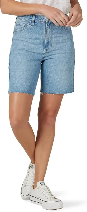 Lee Women's High-Rise Cut Off Dad Jean Short