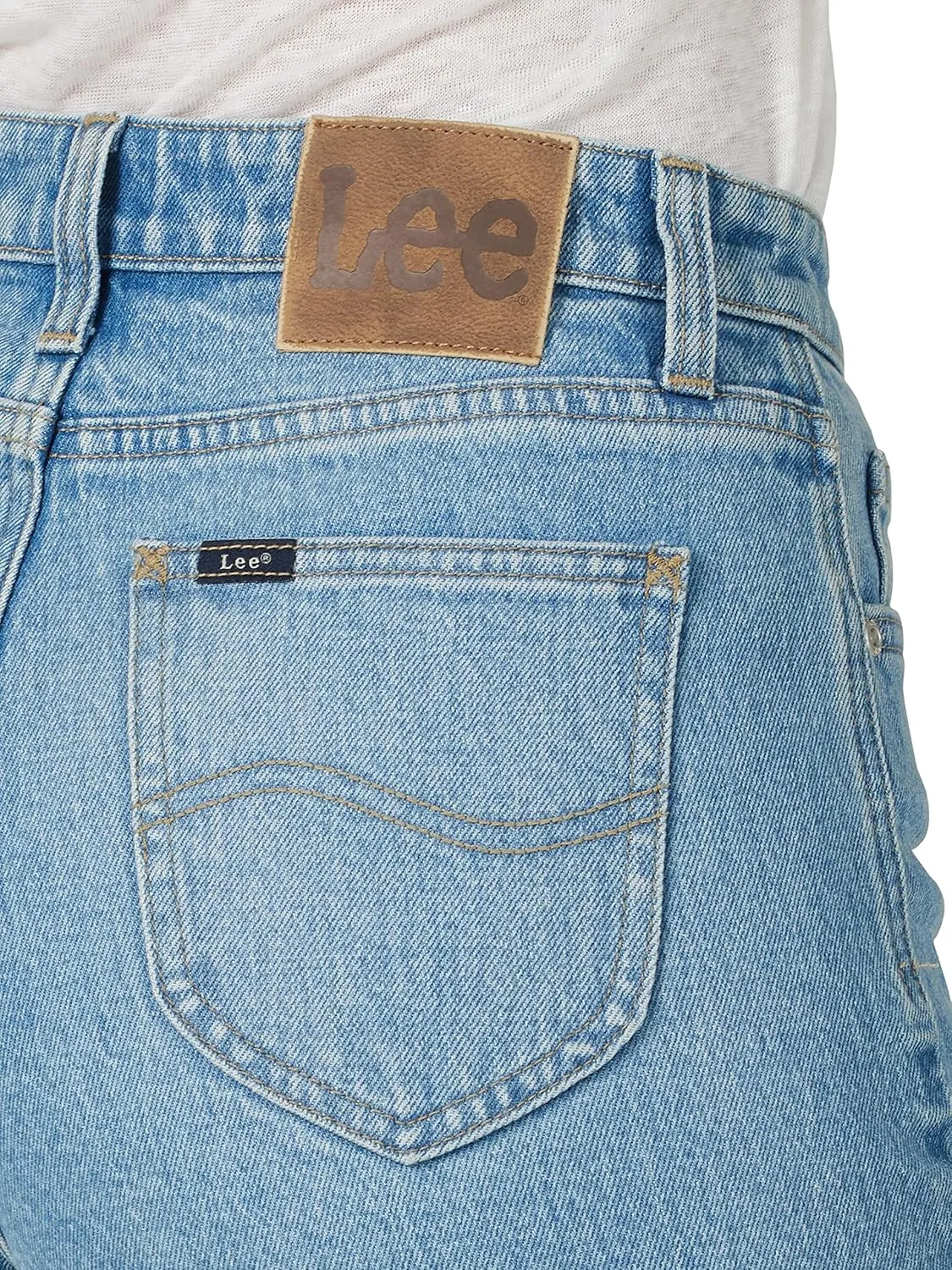 Lee Women's High-Rise Cut Off Dad Jean Short