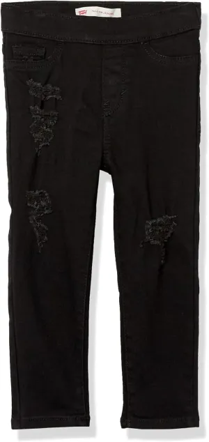 Levi's Girls' High Rise Skinny Fit Pull on Jeggings