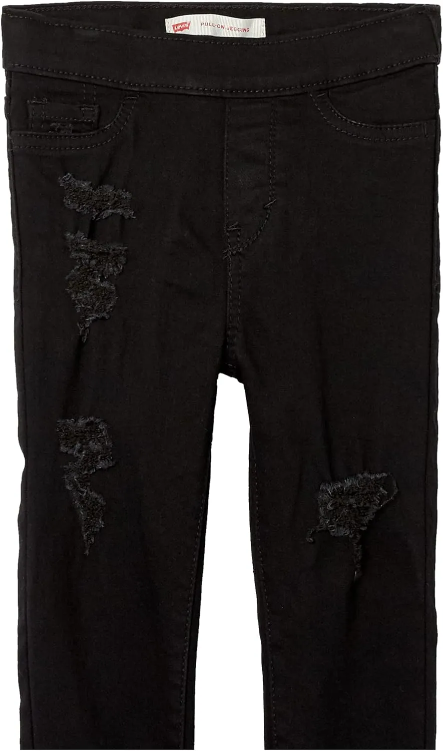 Levi's Girls' High Rise Skinny Fit Pull on Jeggings