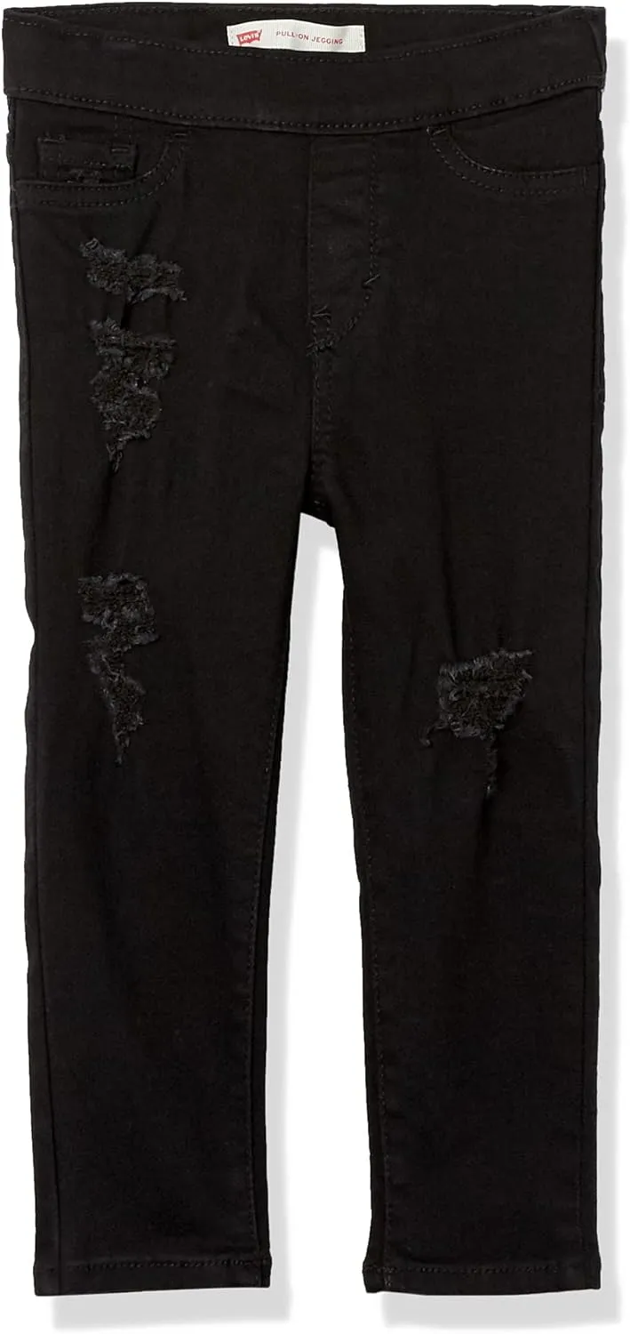 Levi's Girls' High Rise Skinny Fit Pull on Jeggings