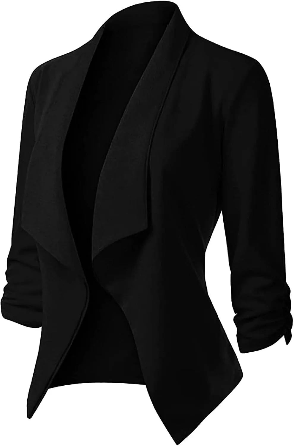 Lightweight Blazer for Women Work Women's Jackets Long Sleeve Prtite Vintage Cardigan Loose Fit With Pockets Suit