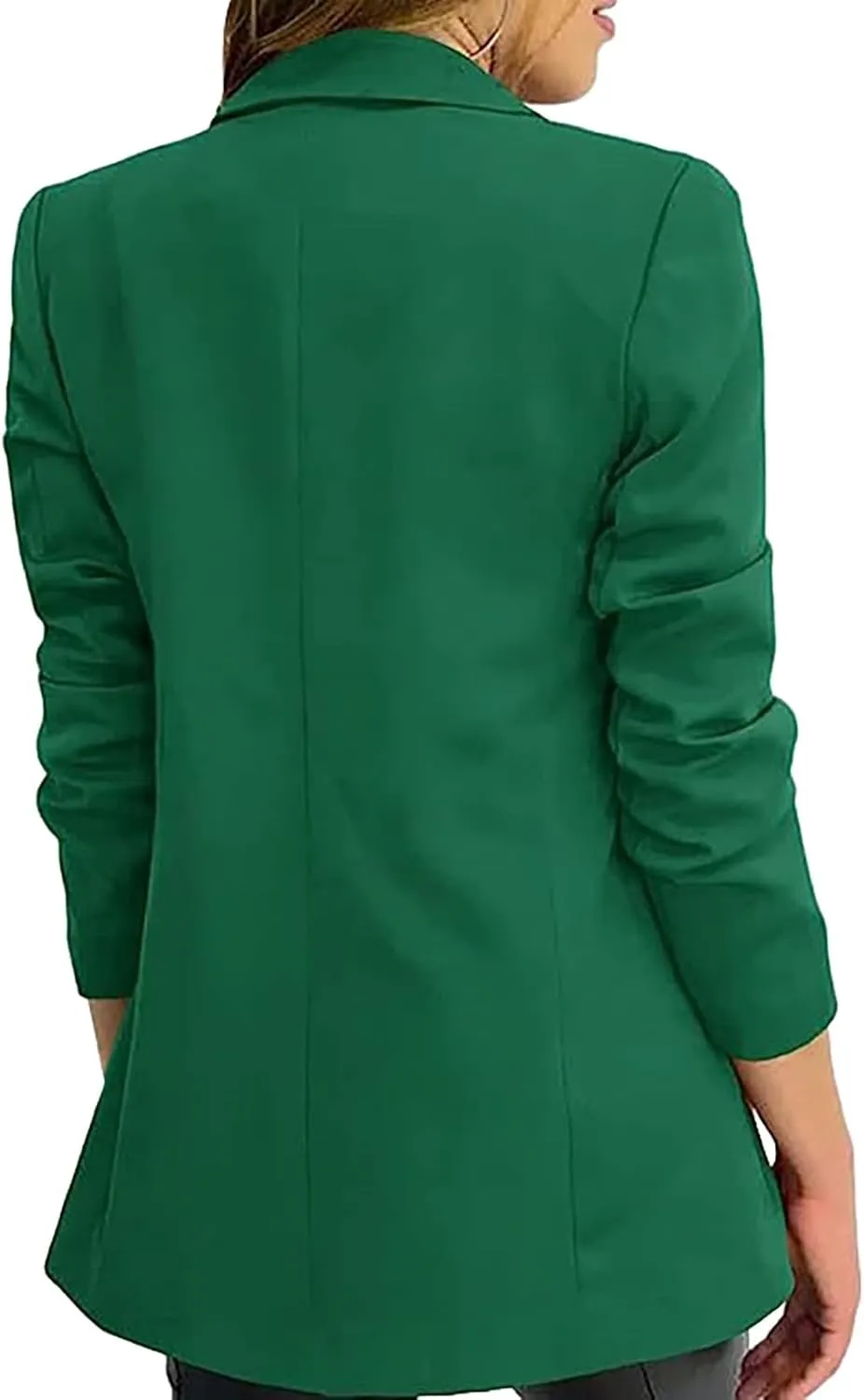 Linen Blazers for Women 2024 Causal Women Blazers Short Prtite Lightweight Coat Loose Fit Herringbone Jackets
