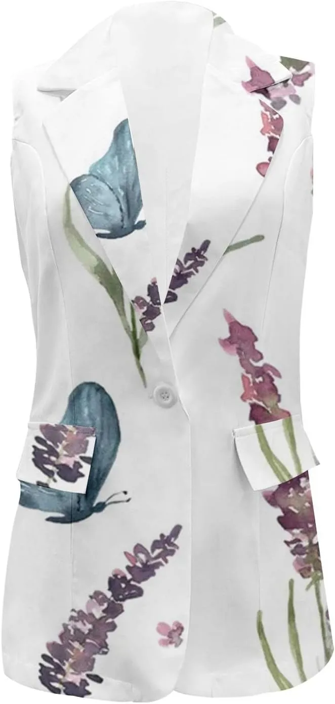 Linen Blazers for Women 2024 Work Women's Cardigan Open Front Wool Fashion Top Pluse Size With Pockets Suit