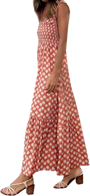 Long Sundresses for Women 2025 Spaghetti Strap Graffiti Dresses Graphic A Line Swing Long Cami Dress