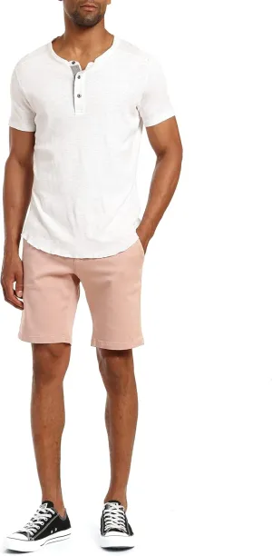Mavi Simon Men's Twill Shorts, Mid Rise Shorts for Men, 9.5" Inseam Straight Fit Men's Shorts