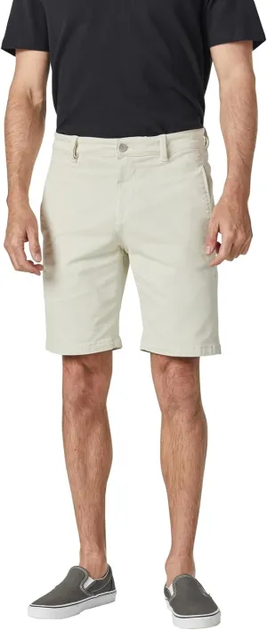 Mavi Simon Men's Twill Shorts, Mid Rise Shorts for Men, 9.5" Inseam Straight Fit Men's Shorts