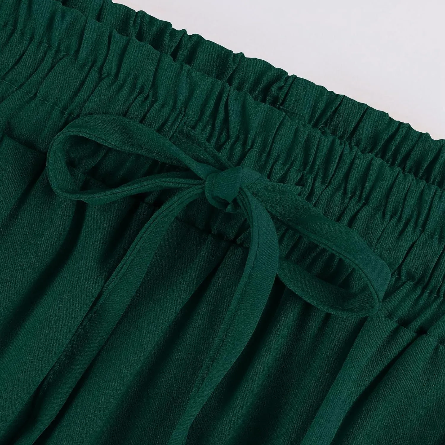 Maxi Skirt for Women 2025 Vacation Summer Tiered High Waisted Skirt Pleated Aline Work Flowy Long Skirts with Pockets