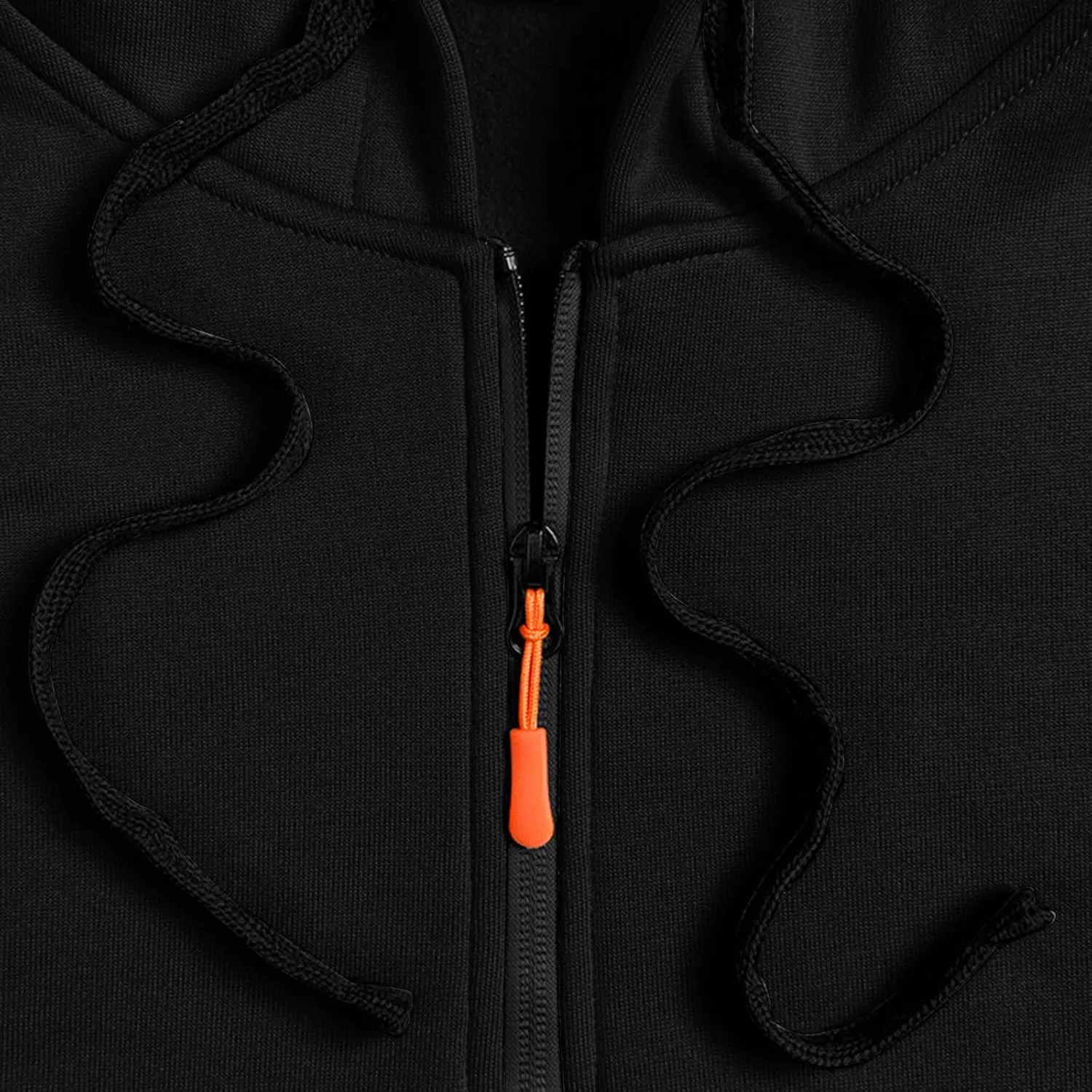 Mens Hoodies Zip Up, Casual Hoodies for Men with Pockets Full Zip Long Sleeve Sweatshirt Sports Hooded Jacket