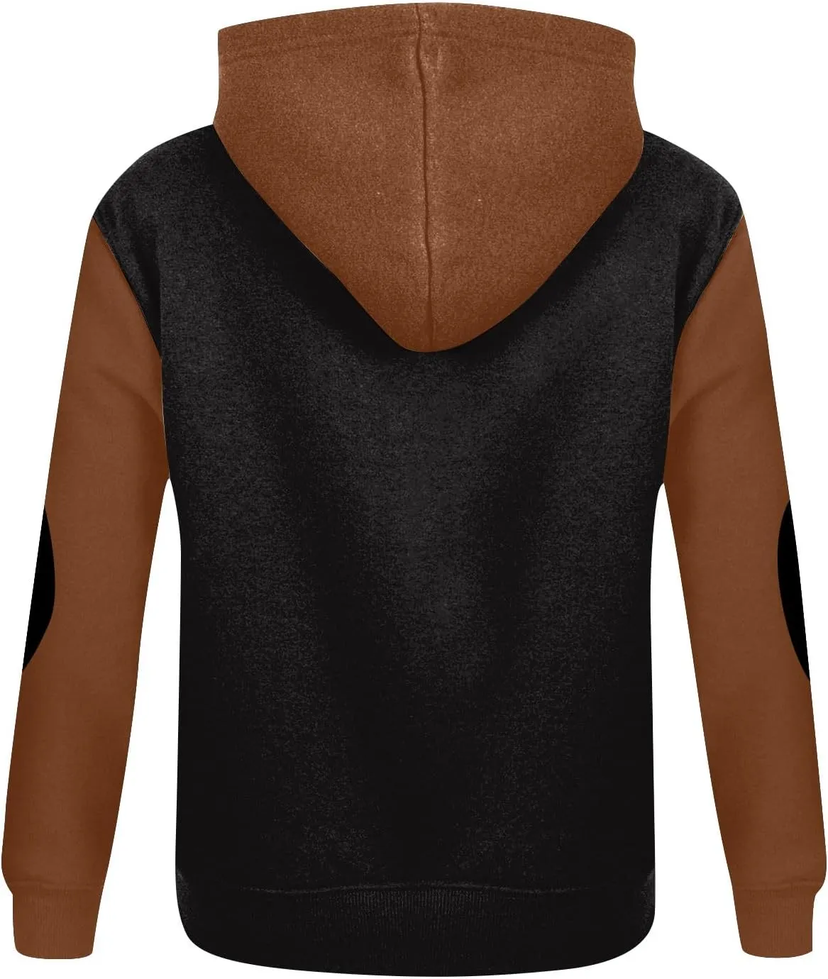 Men's Printed Hooded Sweatshirt Casual Long Sleeve Oversized Drawstring Pullover Baggy Fashion Hoodies
