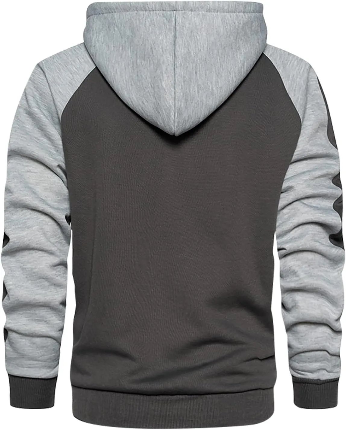 Men's Zip Up Hoodie Casual Camouflage Sports Sweatshirt Long Sleeve Zipper Hooded Jacket Coat