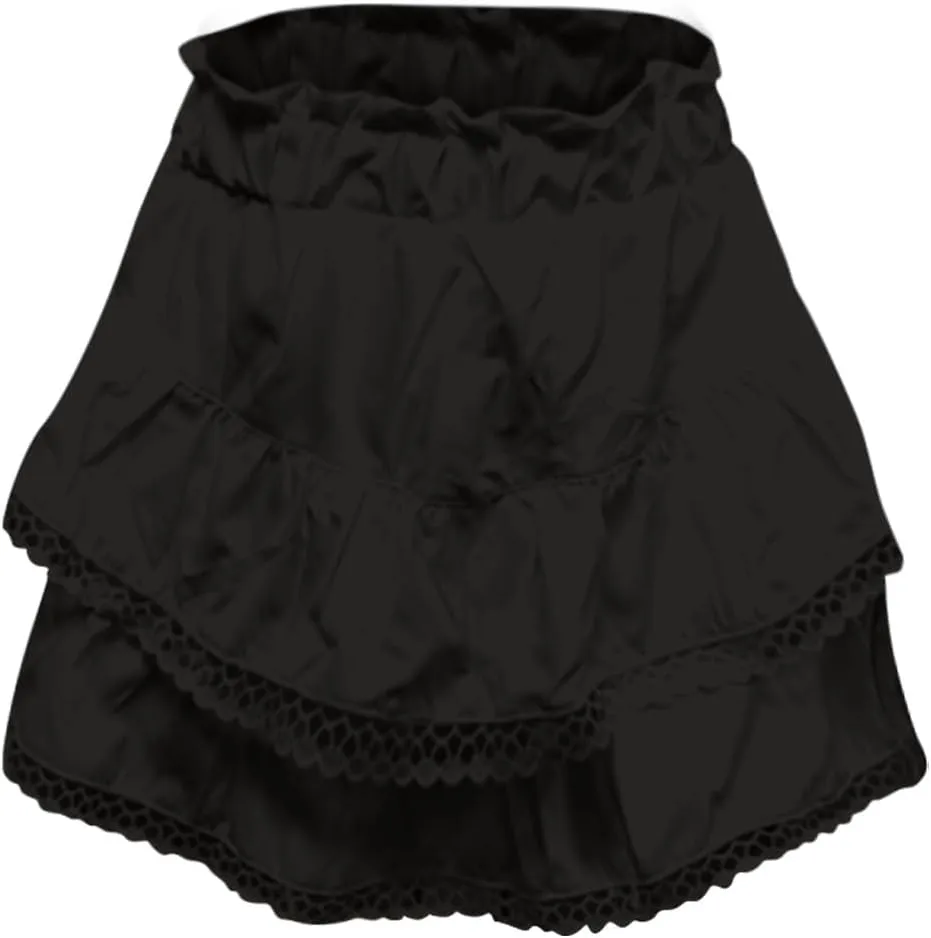 NBXNZWF Women Flowy Shorts High Waisted Summer Casual Boho Ruffle Skirts Cute Crochet Tiered Golf Tennis Y2K Mini Skorts