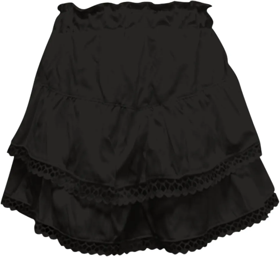 NBXNZWF Women Flowy Shorts High Waisted Summer Casual Boho Ruffle Skirts Cute Crochet Tiered Golf Tennis Y2K Mini Skorts