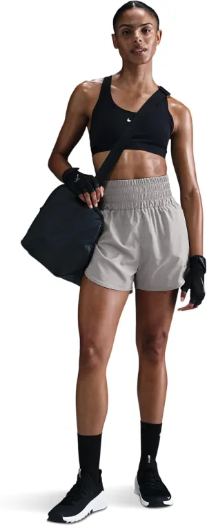 Nike Women's One Dri-fit Ultra High-Rise 3" Brief-Lined Shorts