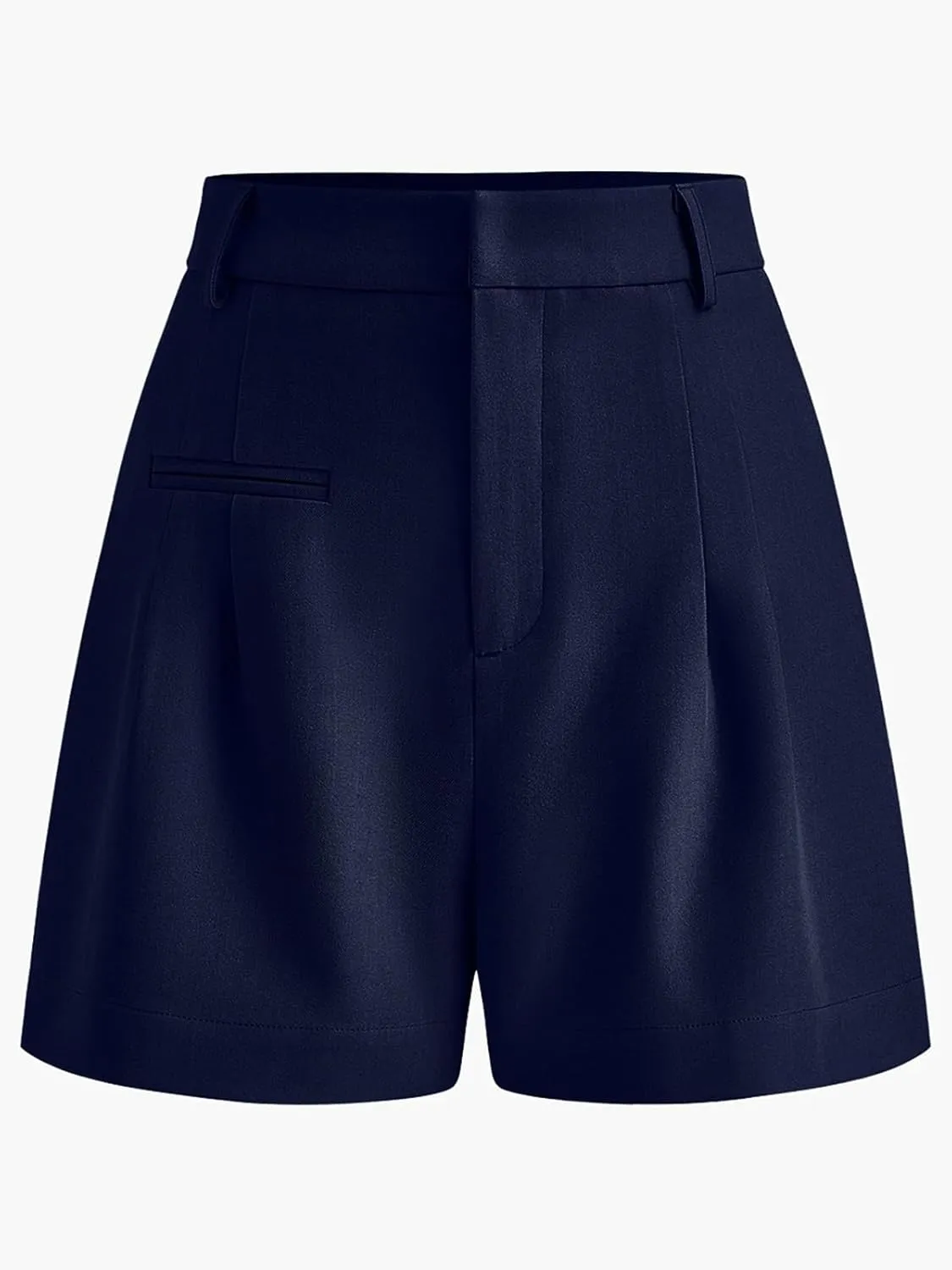 NIMIN Womens Shorts Dressy High Waisted 2025 Summer Trendy Business Casual Work Tailored Shorts Without Pockets Belts