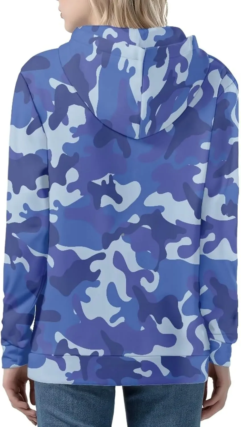 Novelty Printed Zip Up Hoodie Women Long Sleeve Sweatshirts Fall Outfits 2024 Hoodies
