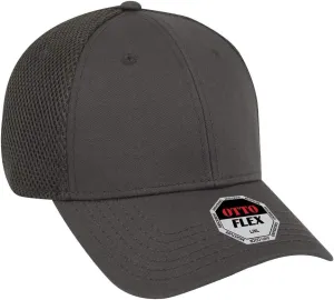 OTTO Flex Cotton Twill Air Mesh Back 6 Panel Low Profile Baseball Cap
