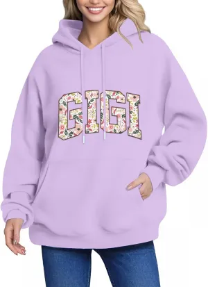 Oversized Hoodies for Women Y2K Cute Graphic Hoodies Long Sleeve Plus Size Loose Sweatshirts with Pocket