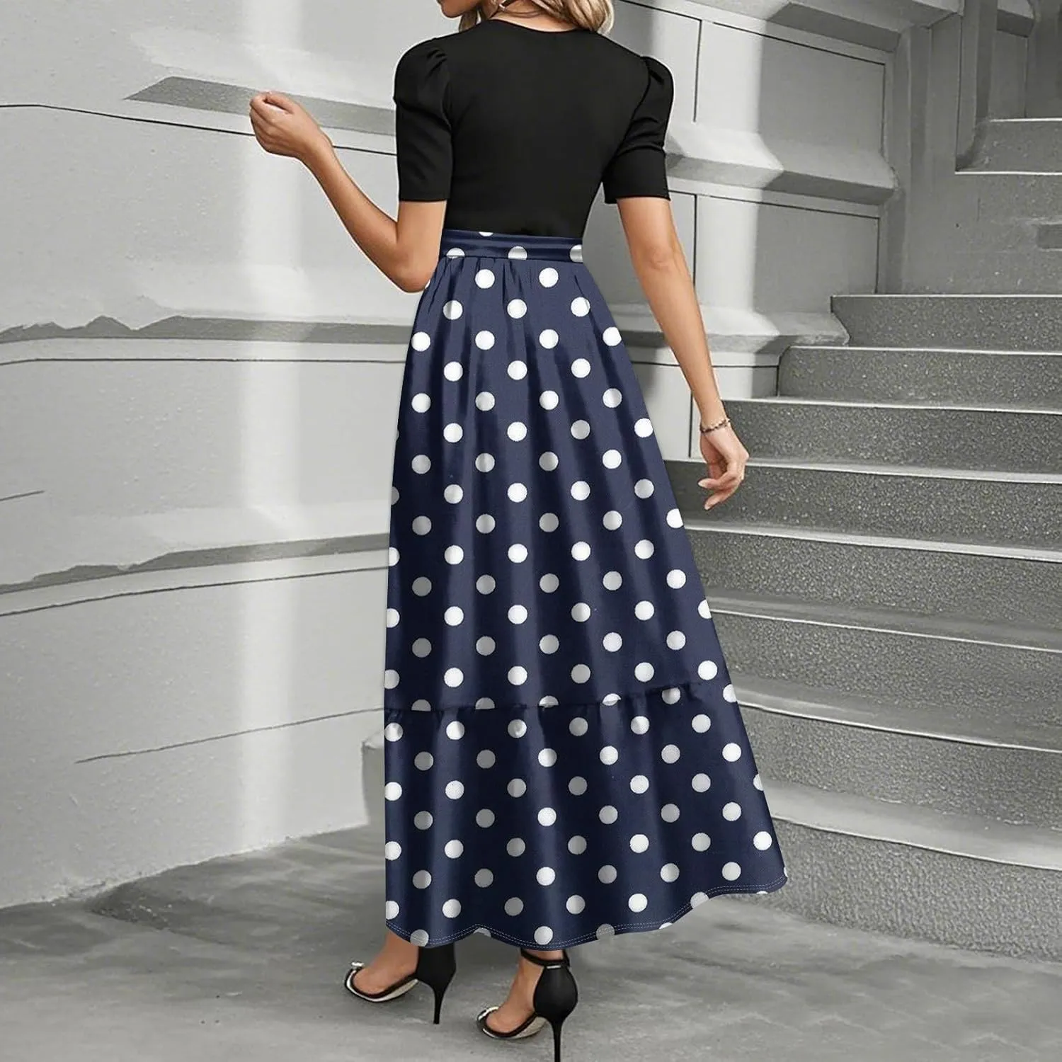 Plus Size Cocktail Dresses for Women 2025 Wrap Floral Maxi Dress Elegant Wedding Guest Outfit