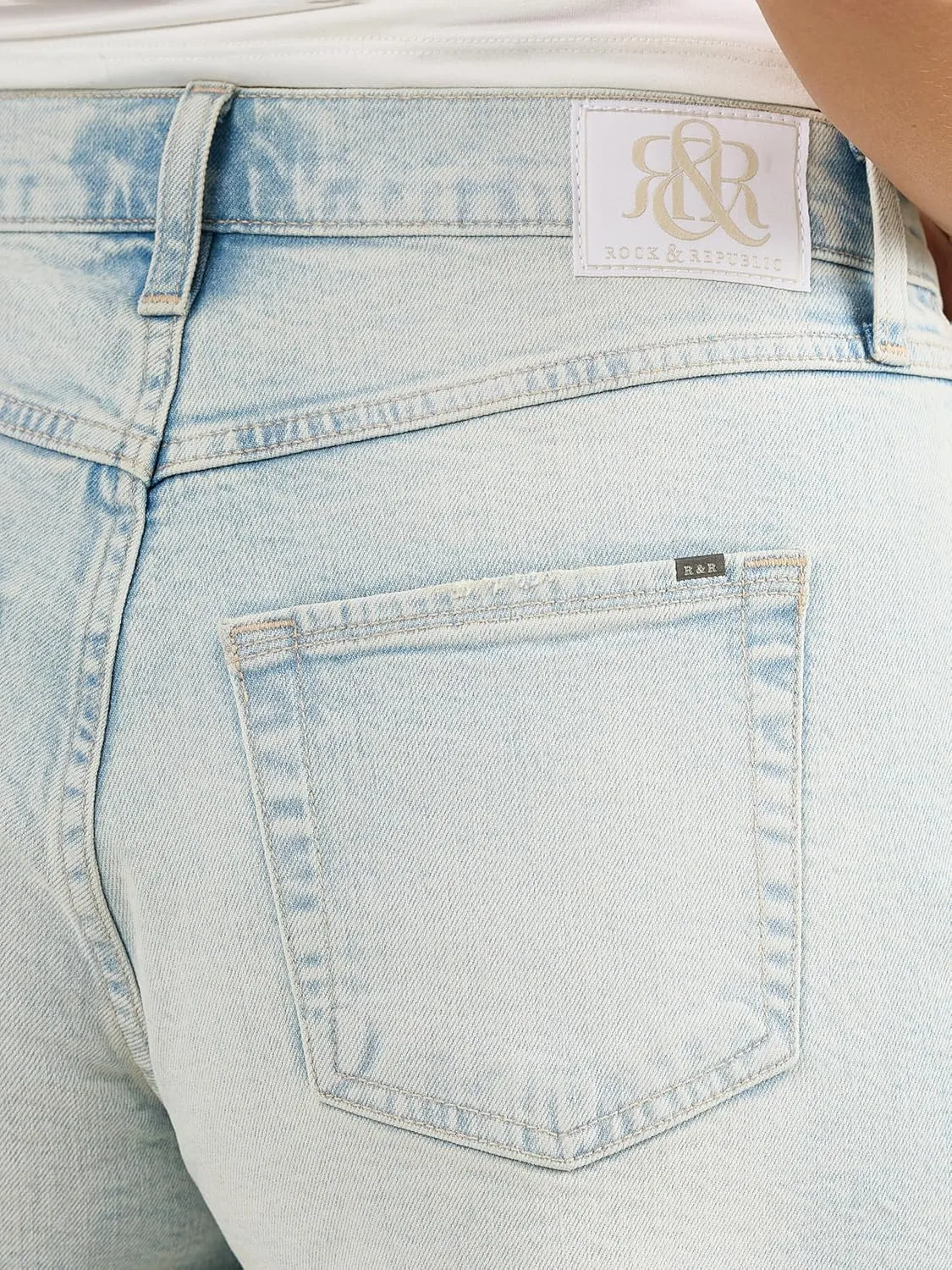 Rock & Republic Women's Halie High Rise Denim Short