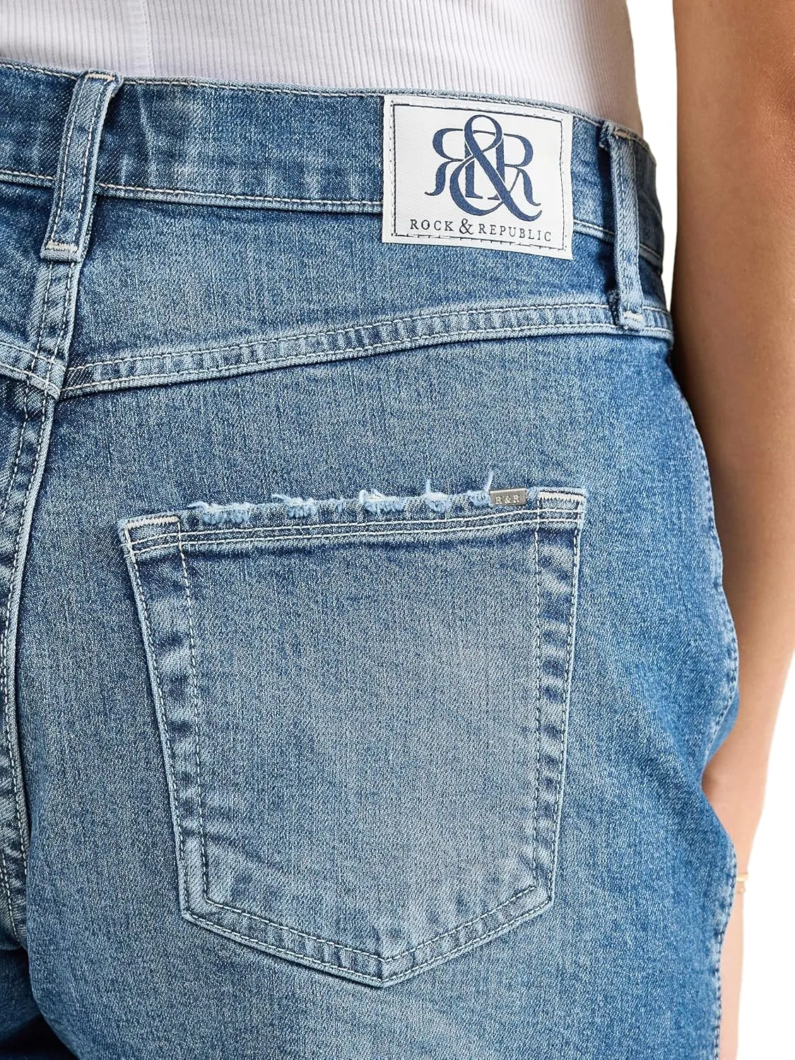 Rock & Republic Women's Halie High Rise Denim Short