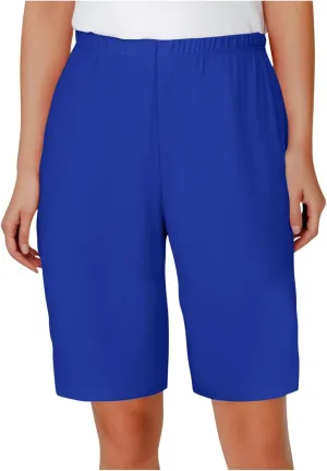 Shorts for Women Dressy Casual Summer Hight Waist Wide Leg Tailored Work Trouser Hiking Vacation Outfit S-3XL